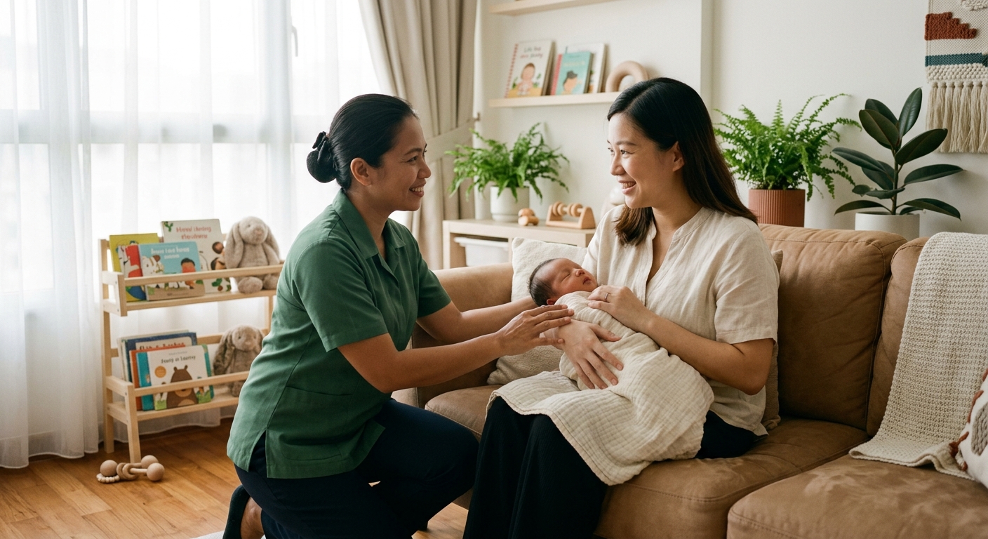 Choosing the Right Helper for Newborn and Infant Care in SG