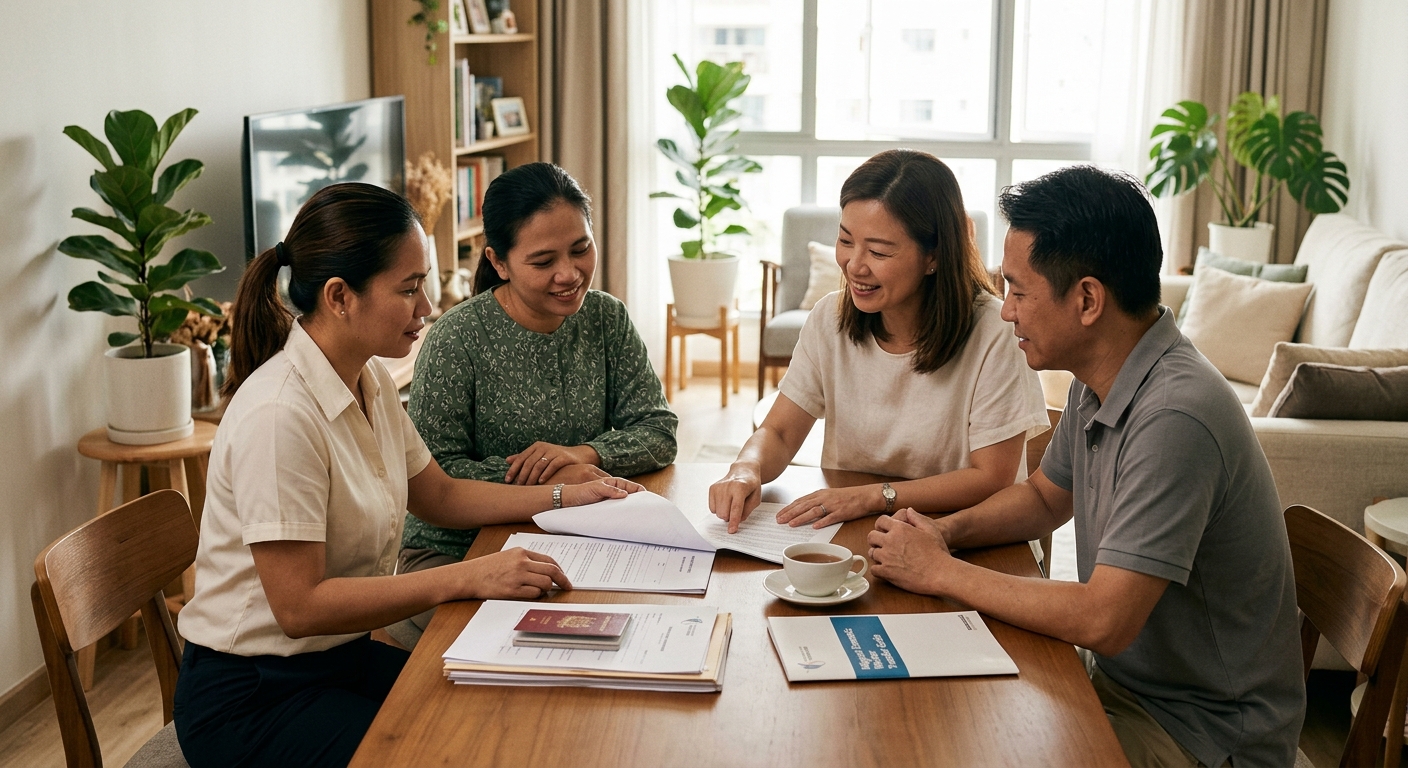 Transferring a helper in Singapore: step-by-step for employers