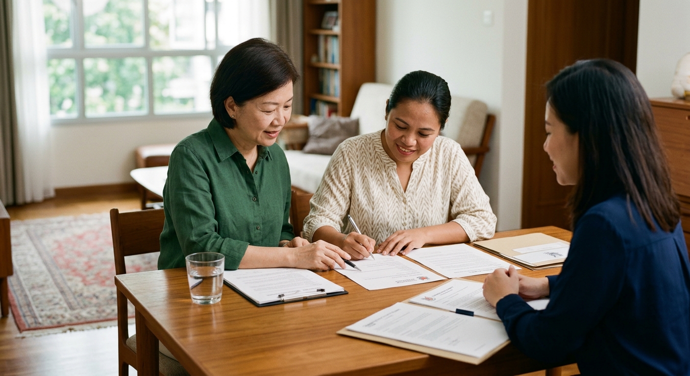 Transferring a helper in Singapore: step-by-step for employers