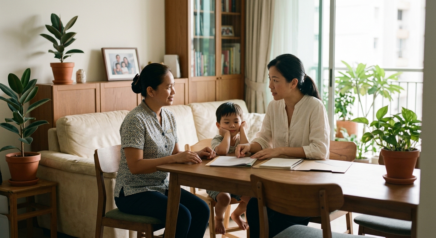 Filipino domestic helper hiring guide for Singapore families