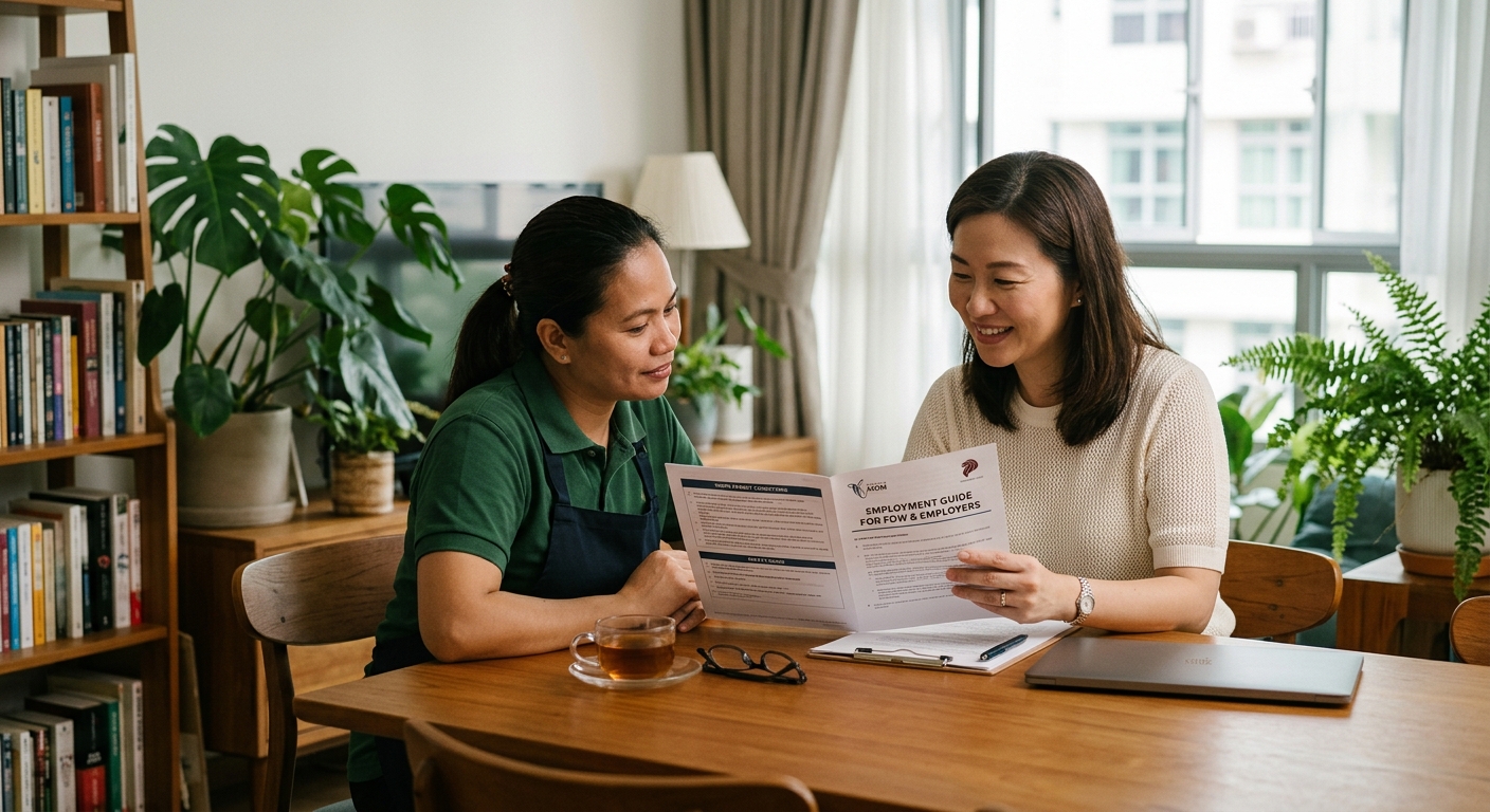 MOM work permit rules every employer of a domestic helper