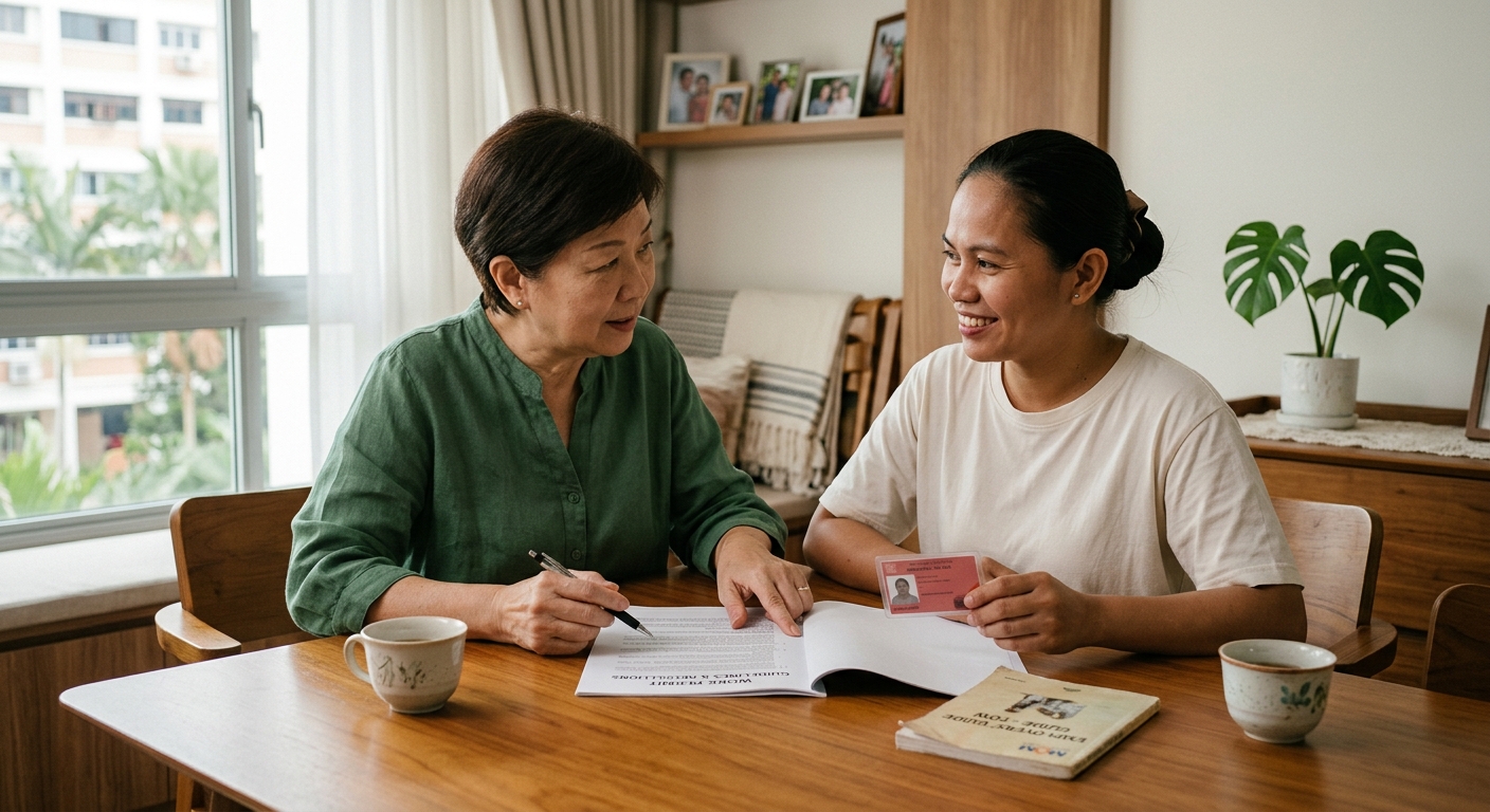 MOM Work Permit Rules Every Employer of a Domestic Helper