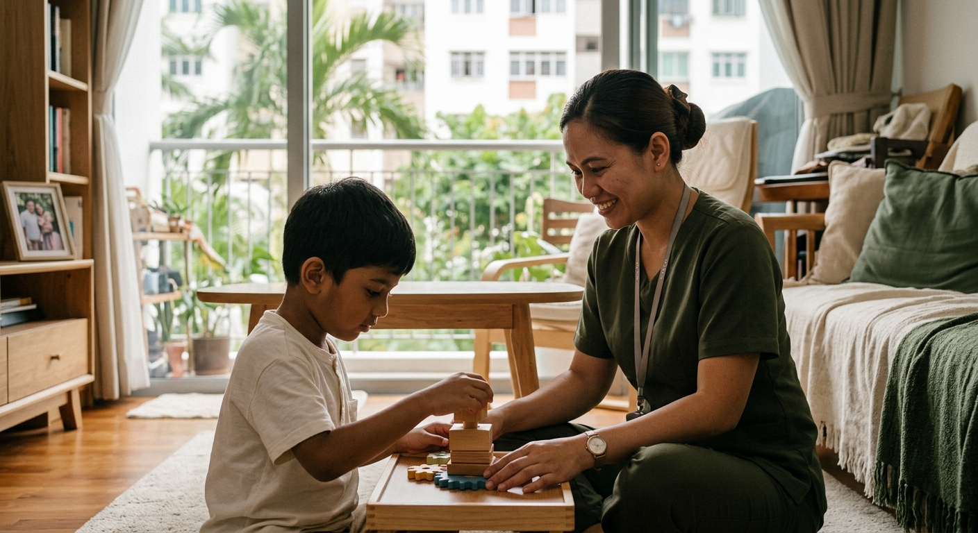 Special Needs and Autism-Trained Domestic Helpers in Singapore
