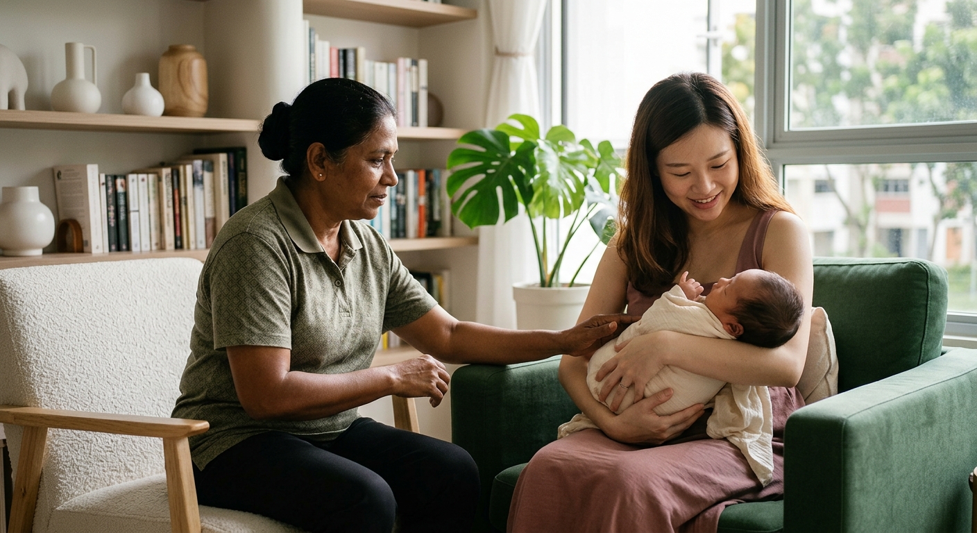 Choosing the Right Helper for Newborn and Infant Care in SG